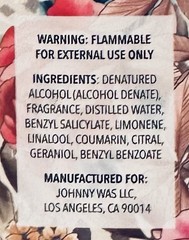 JOHNNY WAS Pacific Amber Rollerball Eau de Parfum Roll on Perfume .34 oz 10 ML