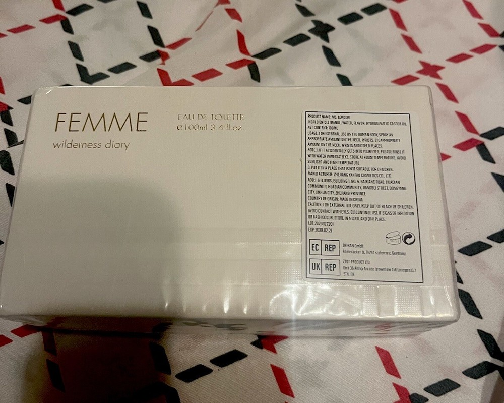 LA FEMME Wilderness Diary Eau De Toilette 3.4 fl. oz. 100 mL *NEW* Free Shippin