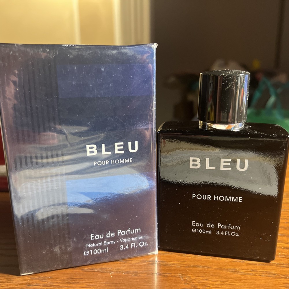 Bleu for Men Eau De Parfum – Blend of Citrusy Top Notes, Aromatic Spices & Warm