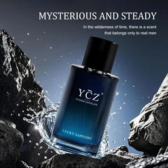 YCZ Lucky Sapphire Men’s Eau De perfume 1.7oz(50m) Charm Unfolds fragrance gift