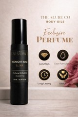 Midnight Rose Elixir Perfume Oil 10ml Roller Sweet Fruity Floral Long Lasting