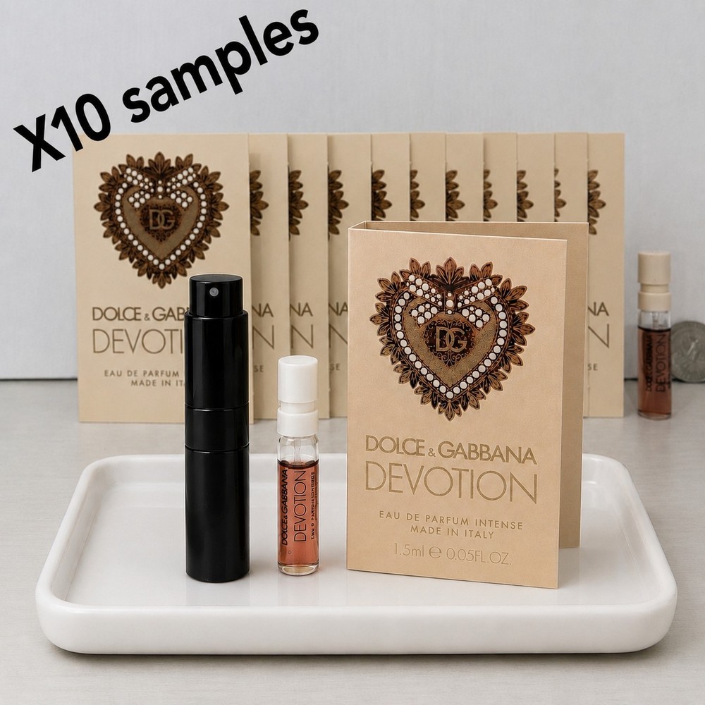 Dolce & Gabbana Devotion Eau de Parfum Intense 10×1.5ml Sample Spray Set