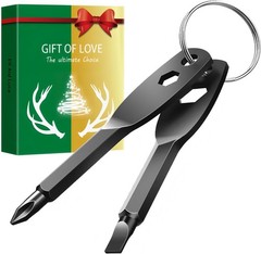 4-in-1 Pocket Screwdriver Keychain Tools Lightweight Stainless Steel Home