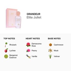 Grandeur Ladies Elite Juliet EDP Spray 3.4 oz Fragrances 5055810048679