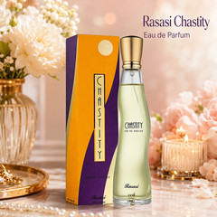 Rasasi Chastity For Women EDP 100ml 3.4oz Floral Aquatic Long Lasting Perfume