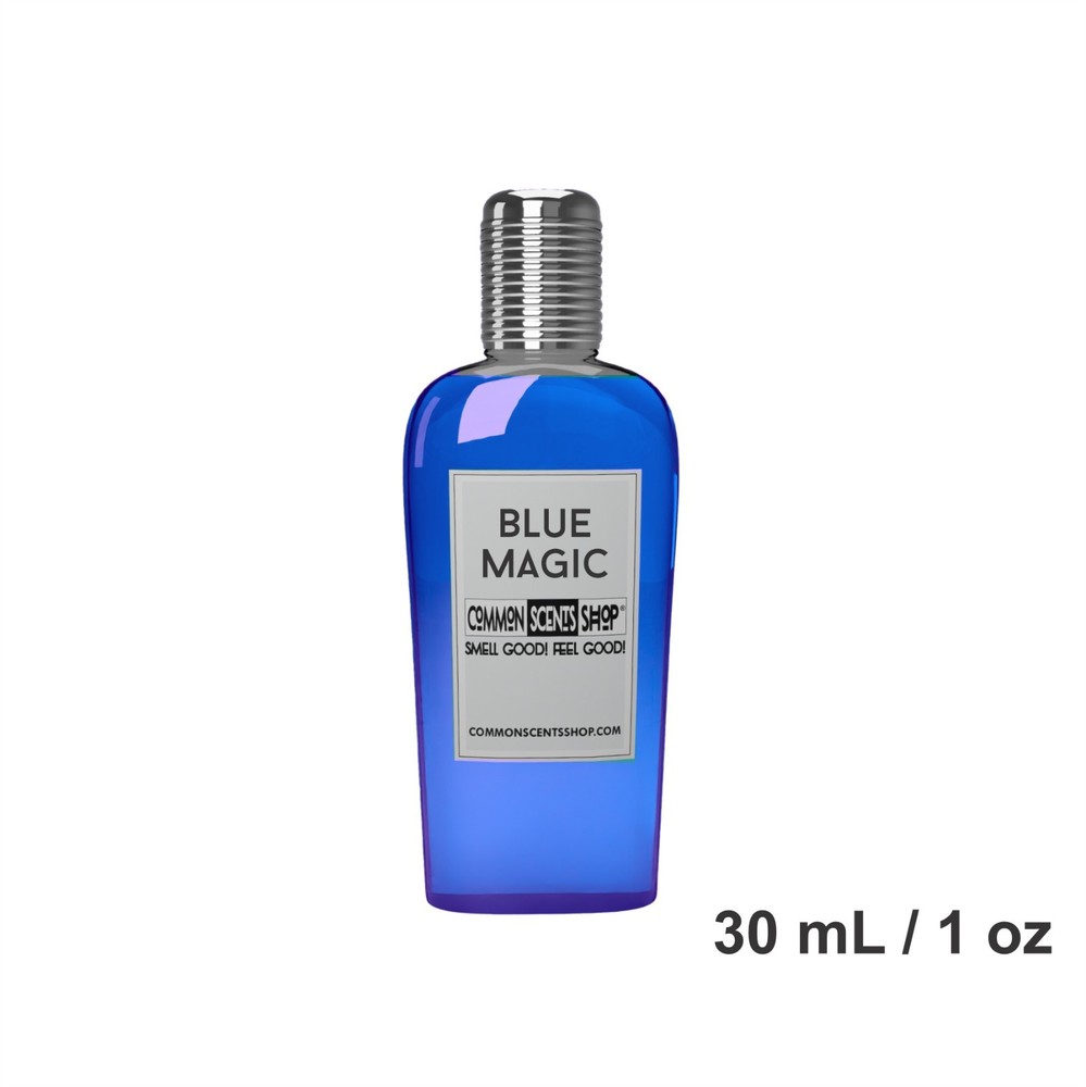 Blue Magic Pure Uncut Perfume Body Oil [Unisex Fragrance] Alcohol-free Attar