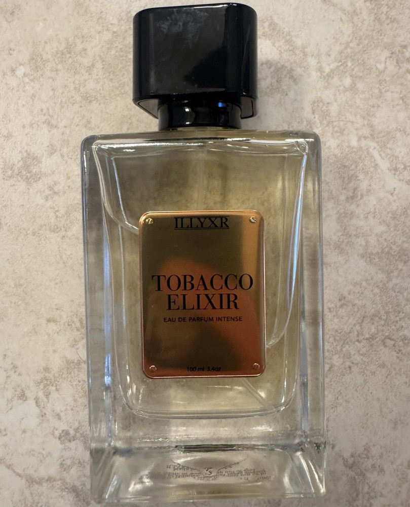 ILLYXR Tobacco Elixir Eau de Parfum Intense Spray, 100 ml / 3.4 oz Regular Size