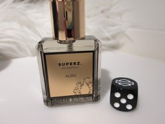 Exclusive Superz mini spray bottle AURA 10ml/.33 fl oz. extrait de parfum