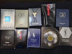 10 Designer Men’s Fragrance samples (Brand New)
