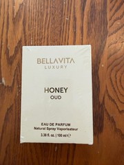 Bella Vita Luxury Honey Oud Eau de Parfum Spray, Regular Size 3.38 fl oz