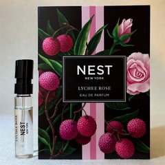 Nest Lychee Rose Eau de Parfum EDP Sample Spray .05oz, 1.5ml New in Card