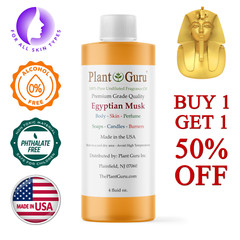 4 oz. Egyptian Musk Perfume Fragrance Body Oil – Pure Thick Uncut