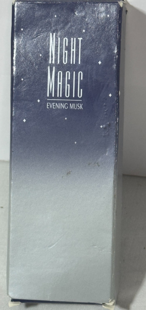Vintage Avon Night Magic Evening Musk Cologne Spray Full Bottle NOS With Box
