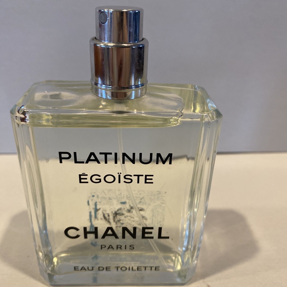 CHANEL PLATINUM EGOISTE EDT Spray Men 3.4 oz / 100 ml