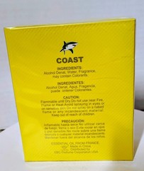 Coast Yellow Mens Cologne 3.4oz EDT Spray New Sealed Fresh Spicy Marine Scent