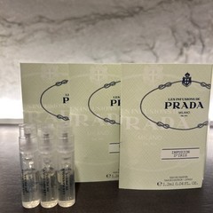 3 x Prada Les Infusions De Iris Eau de Parfum EDP Spray Sample 1.2 ml each