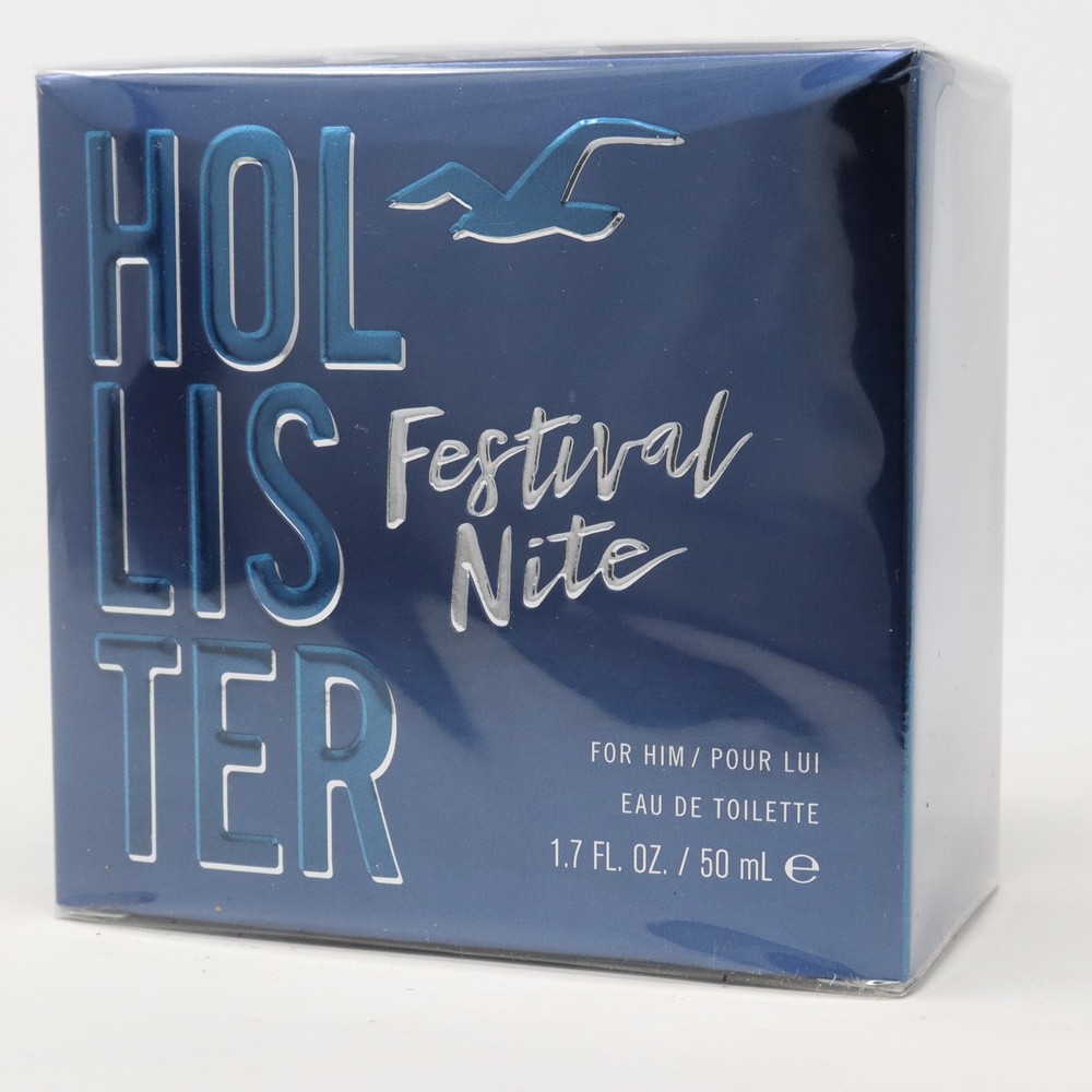 Hollister Festival Nite Eau De Toilette Spray For Men 50ml