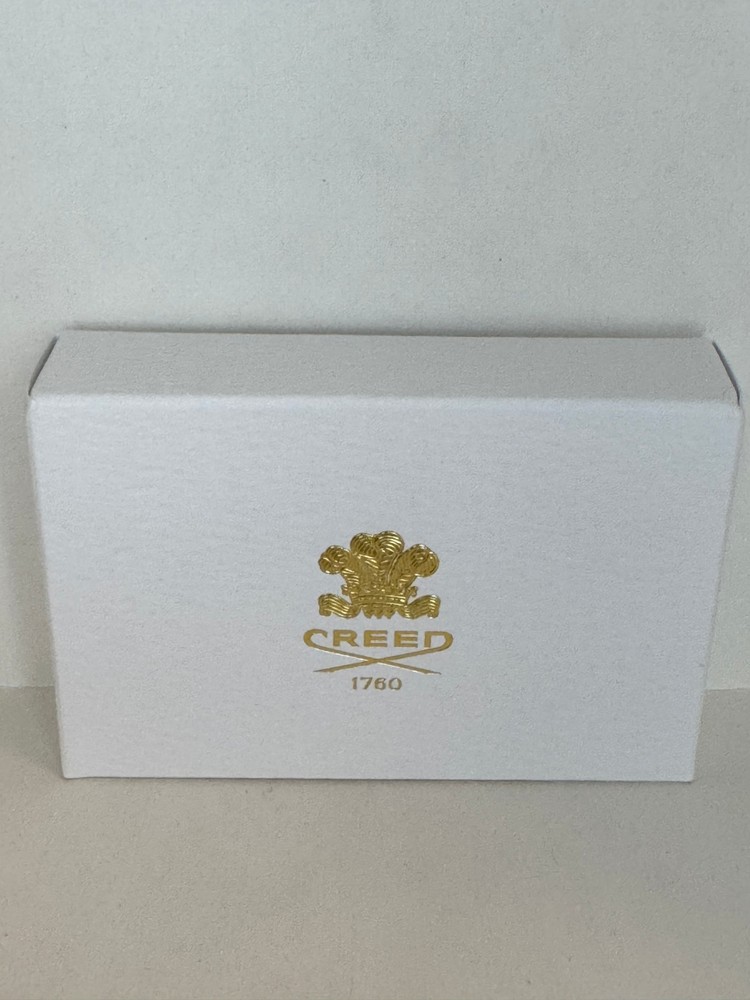 Creed Red Leather Wallet Fragrance Gift Set Absolu Aventus Eladaria Carmina NEW