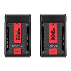 2X Wild Stone Move Pocket Perfume Blast , Long lasting, 18ml Attractive Smell