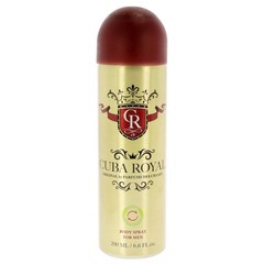 Cuba Royal Body Spray for Men by Cuba 6.6 oz