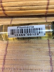 Plumeria Auric Blend Oil Perfume Fragrance Scent Glass Bottle