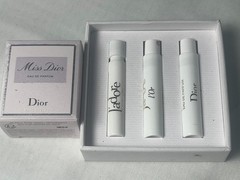 3-Pack Dior Miss Dior Cherie Perfume .06 oz EDT Blooming Bouquet Spray Samples