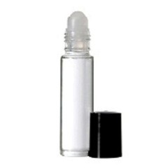 10 ML Roll on Roll on Plain Glass Bottle With Housing Ball & Plastic Caps