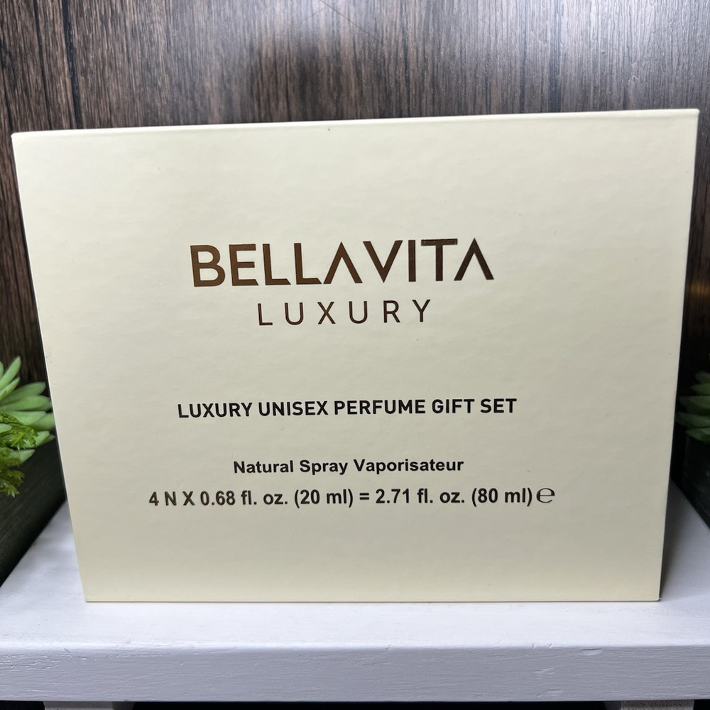 BELLAVITA Luxury Unisex Perfume Gift Set Spray 2.71 fl oz Skai/Honey Oud 11/28
