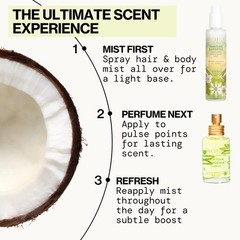 Pacifica Beauty, Tahitian Gardenia Clean Fragrance Spray Perfume, Made with