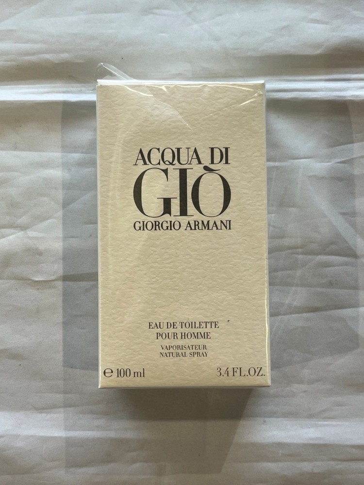 Giorgio Armani Acqua Di Gio Pour Homme EDT Spray 3.4 fl oz Regular Size