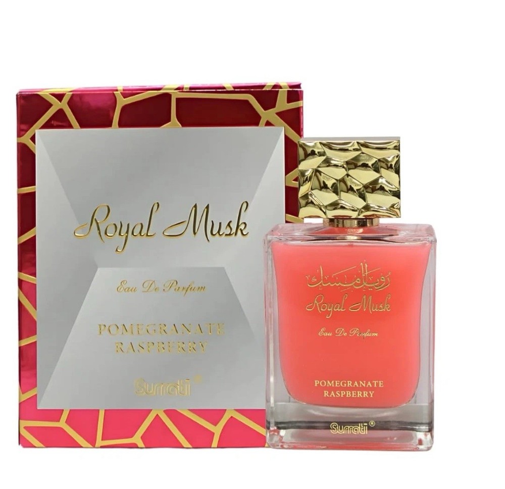 Surrati Pomegranate Raspberry Eau de Parfum Spray 3.4 Fl Oz (100 ml)