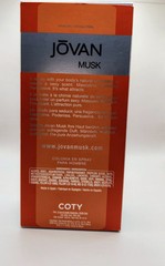 Jovan Musk by Jovan 3.0 oz Cologne Spray for Men New in Box