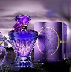 Women’s Red Crystal Valentine Perfume 75ML for College Students Valentine’s Day.