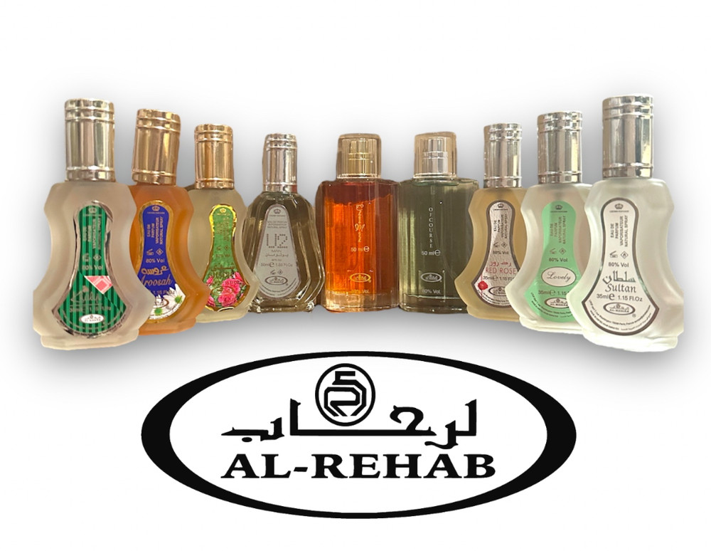 Al Rehab Perfume Natural Spray EDP Arabian Scent Fragrance 35-50ml UAE