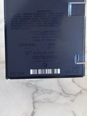 CHANEL Bleu de Chanel Eau De Parfum Pour Homme Sample Spray 0.05 oz / 1.5 mL