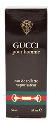 Vintage GUCCI POUR HOMME 30ml / 1 oz EDT Original Formula 1990s Finescents!