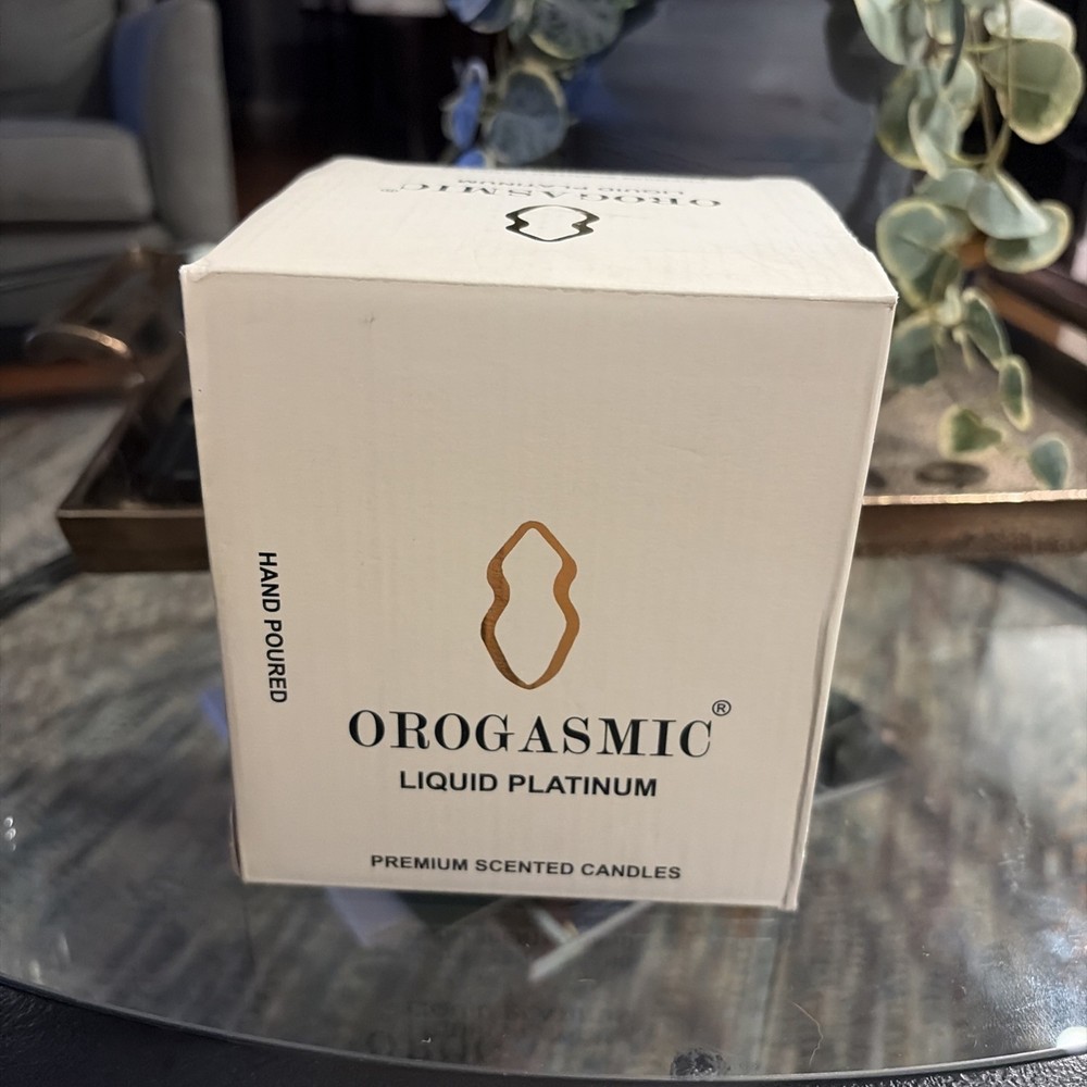 Oro-Gasmic, Liquid Platinum scented Niche Candle upto 40 hrs – Orogasmic
