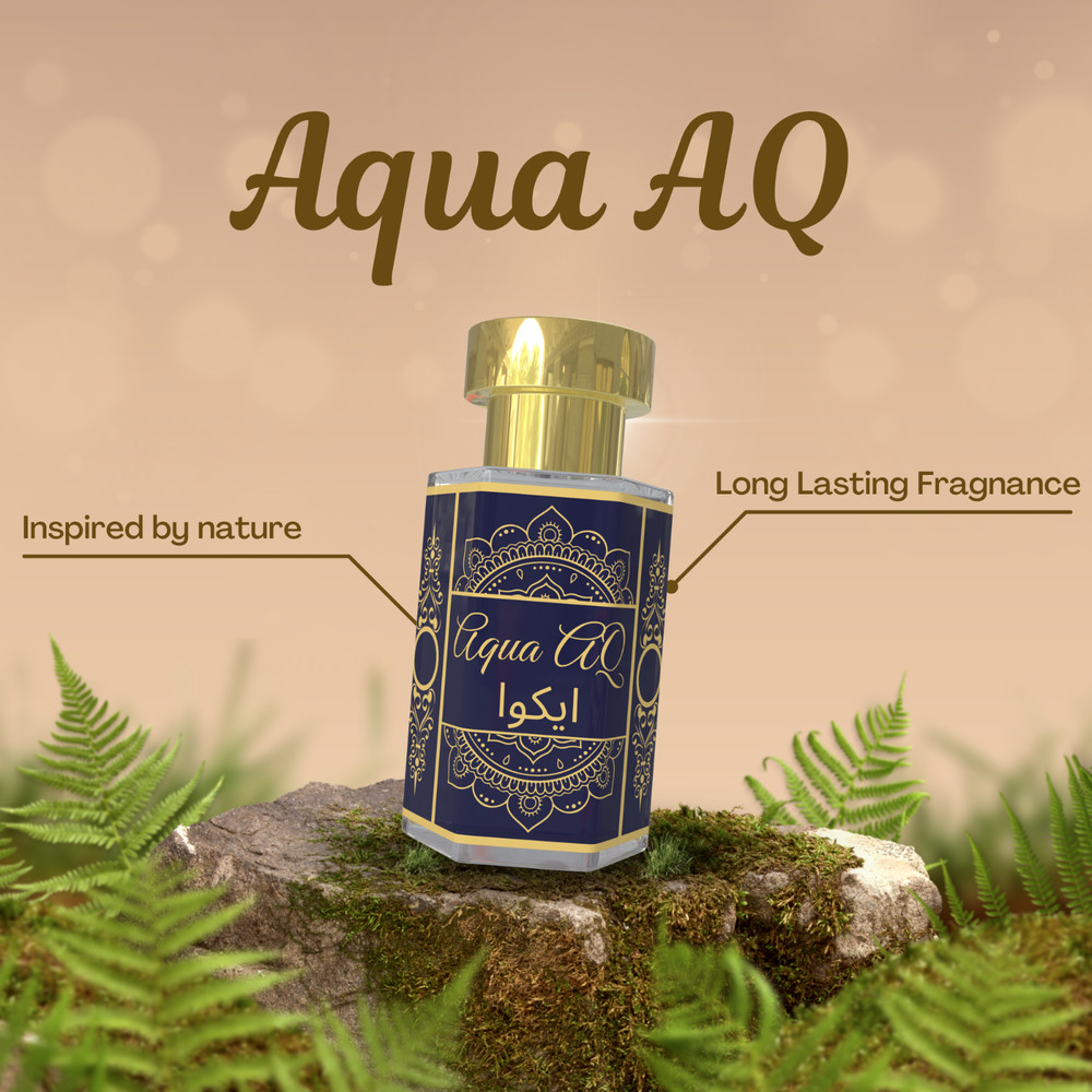 Heroot Aqua AQ Attar 6ml Long Lasting Fragrance Roll On Perfume Oil