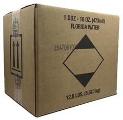Lanman & Kemp Agua de Florida Cologne 16 Fl.Oz./472 ml (Pack of 12)