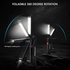 Versatile 3-Pack Rechargeable LED Flashlights with 5 Modes for Work & Outdoors