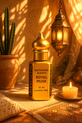 Royal Musk – Elegant Arabian Perfume Oil (Alcohol-Free, Unisex)