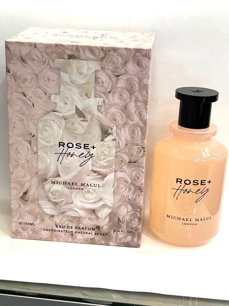 Rose Plus + Honey By Michael Malul Women Perfume EDP Spray 3.4oz / 100ml NIB