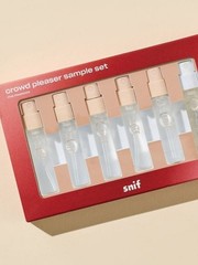 Snif Crowd Pleaser Fragrance Discovery Set Eau de Toilette Perfume Sample Kit