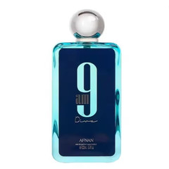 Afnan 9AM Dive Eau de Parfum Spray for Unisex, 3.4 Oz / 100ml