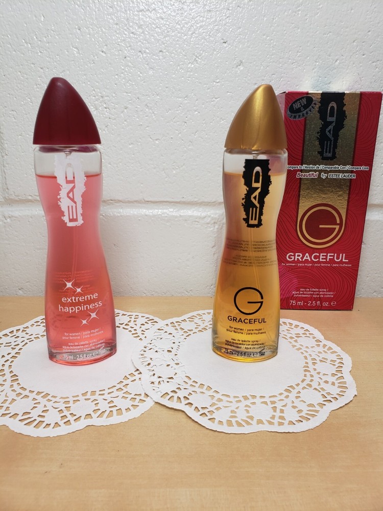 EAD Extreme Happiness & Graceful 2.5oz Perfume Sprays #F184
