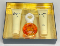 BIJAN Gift Set for Women 1.7oz EDT Spray 2 x 3.3 oz Body Cream Lotion Wash RARE
