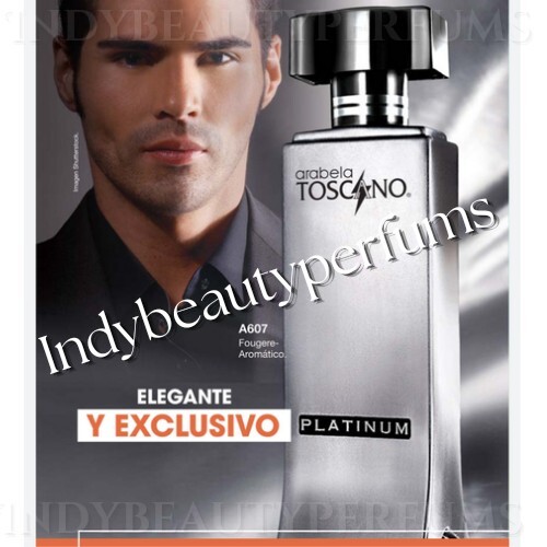 Toscano platinum Arabela. Eau de Colonia para Hombre. By Arabela