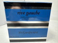 YSL Rive Gauche Perfumed Satin Body Bath Powder Talc 5.2oz Rare New Sealed Box