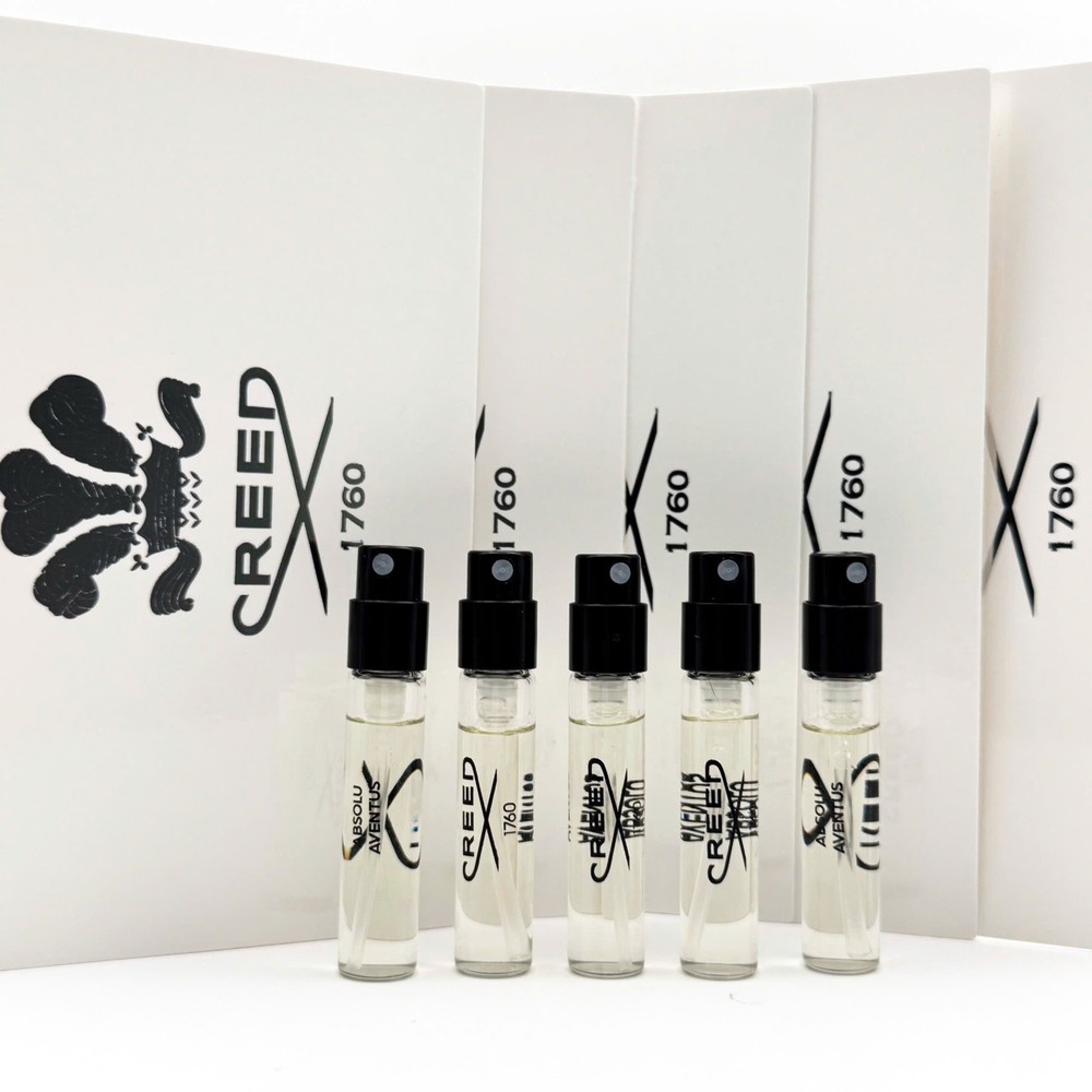 5 Pcs Creed Aventus Absolu Men Eau De Parfum Sample Spray 2ml/0.06oz🔥