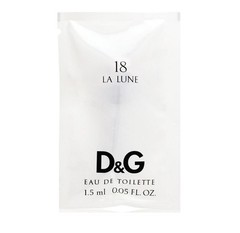 D&G #18 La Lune Dolce Gabbana Unisex 0.05 OZ 1.5 ML Edt Spray Sample Vial